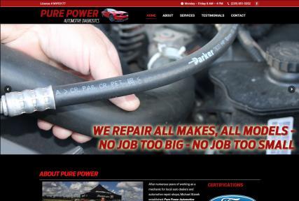 pure power auto screenshot