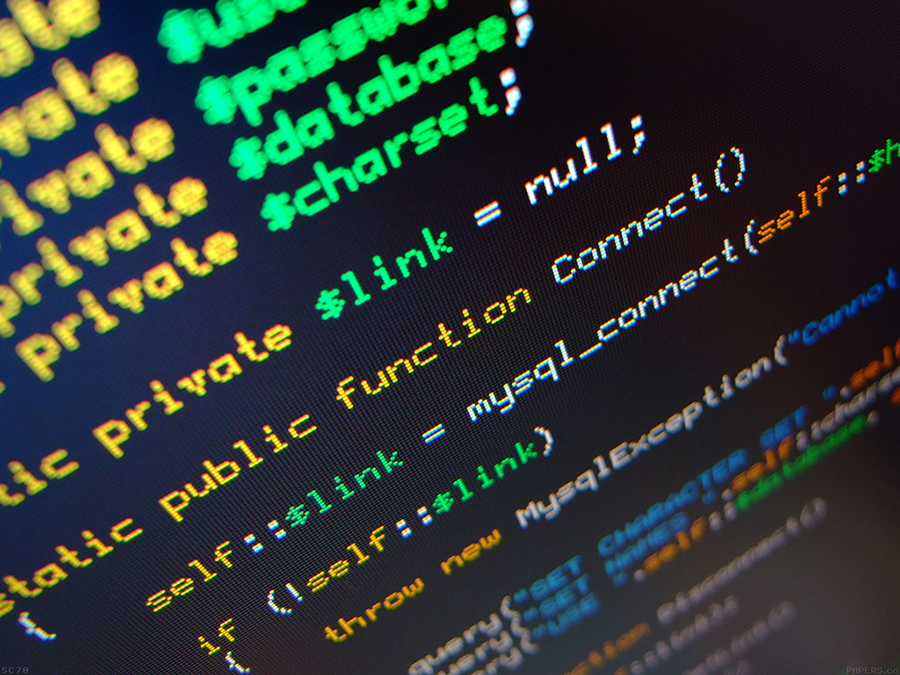 PHP Coding Screen